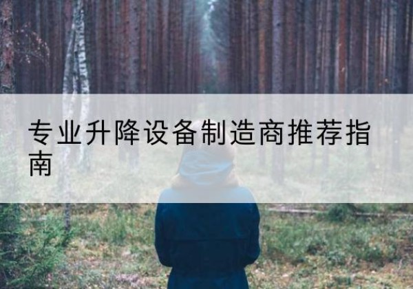 眉县电动剪叉升降平台厂家-专业升降设备制造商推荐指南