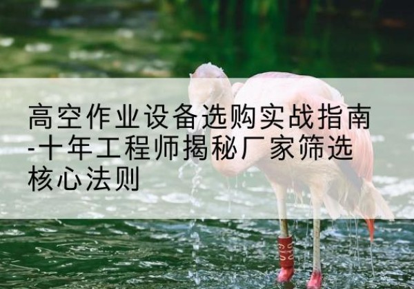 眉县剪叉式升降机厂家-高空作业设备选购实战指南-十年工程师揭秘厂家筛选核心法则